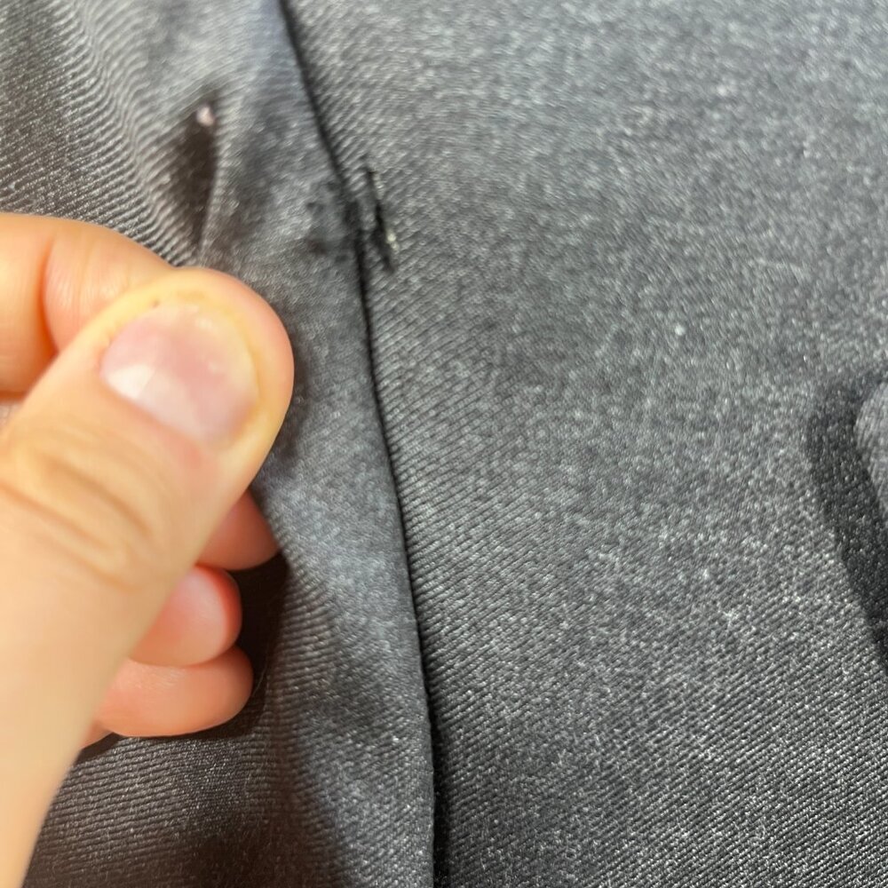 Edifice Mens Blazer Loro Piana Fabric 44 Gray Wool Jacket Four Seasons Classy - Picture 13 of 13